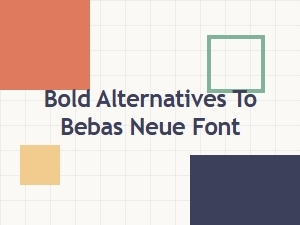 Top Free Bold Alternatives to Bebas Neue Font for Striking Designs